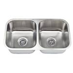 Undermount Double Bowl Stainless Steel Sink