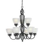 Nine-Light Chandelier