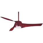 Ceiling Fan with Three Blades and Light Kit