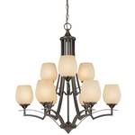 Nine-Light Chandelier