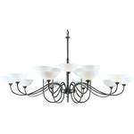 Large Fifteen-Light Chandelier