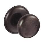 Sand Cast Half-Round Door Knob Privacy Set