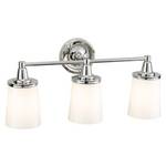 Martha Stewart Three-Light Bathroom Light