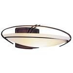 Oval Sconce with Opal Glass Shade