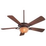 Ceiling Fan with Five Blades and Light Kit