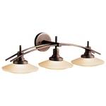 Three-Light Bathroom Fixture 