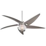 Ceiling Fan with Five Blades and Light Kit
