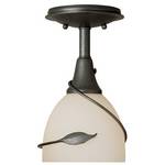 Twining Leaf Semi-Flush Ceiling Fixture