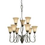 Nine-Light Chandelier