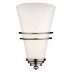 Sconce with Etched Glass 