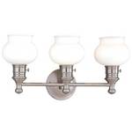 Three-Light Bathroom Fixture