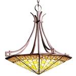 Six-Light Tiffany Glass Pendant