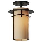 Single-Light Semi-Flush Ceilng Fixture