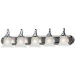 Five-Light Bathroom Fixture 