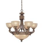 Nine-Light Chandelier