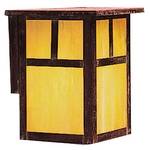 12-Inch Copper Outdoor Wall Light