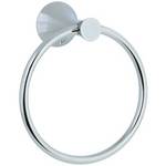 Towel Ring with Crown Post