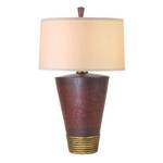 Burgundy Table Lamp