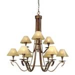 Nine-Light Chandelier