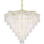 Multi-Tiered Crystal Chandelier 