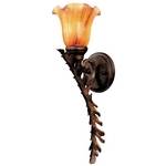 Sconce with Torcello Art Glass