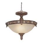 Convertible Semi-Flush Ceiling Fixture