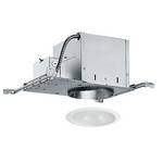 6-inch Recessed Lighting Kit with Frosted Lens Cover