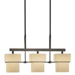 Adjustable Three-Light Pendant
