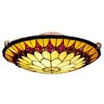 Artaxerxes Semi-Flush Tiffany Ceiling Fixture