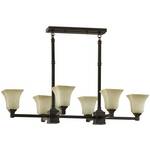 Eight-Light Chandelier