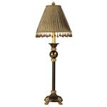 Buffet Table Lamp with Beaded Shade