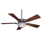 Ceiling Fan with Five Blades and Light Kit 