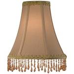 Medium Bell-Shaped Lampshade with Beaded Trim