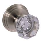 Clear Crystal Door Knob Passage Set