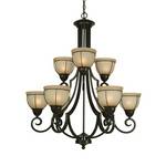 Nine-Light Chandelier