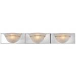 Three-Light Bathroom Fixture