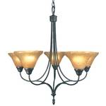 Five-Light Chandelier
