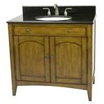 Distressed Honey Vanity 