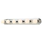 Six-Light Bathroom Fixture 