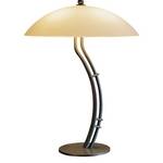 Table Lamp with Opal Glass Bowl