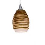 Adele Amber Glass Mini-Pendant