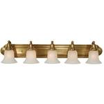 Five-Light Bathroom Fixture