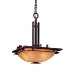 Pendant with Scavo-Glass Shade 