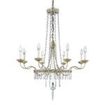 Crystal Chandelier with Eight Lights 
