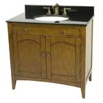 Pecan Vanity with Sink