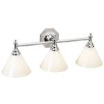 Martha Stewart Three-Light Bathroom Light