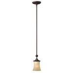 Mini-Pendant with Hourglass Shade