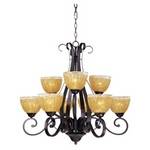 Nine-Light Chandelier