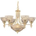 Nine-Light Chandelier 