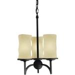 Convertible Three-Light Mini-Chandelier